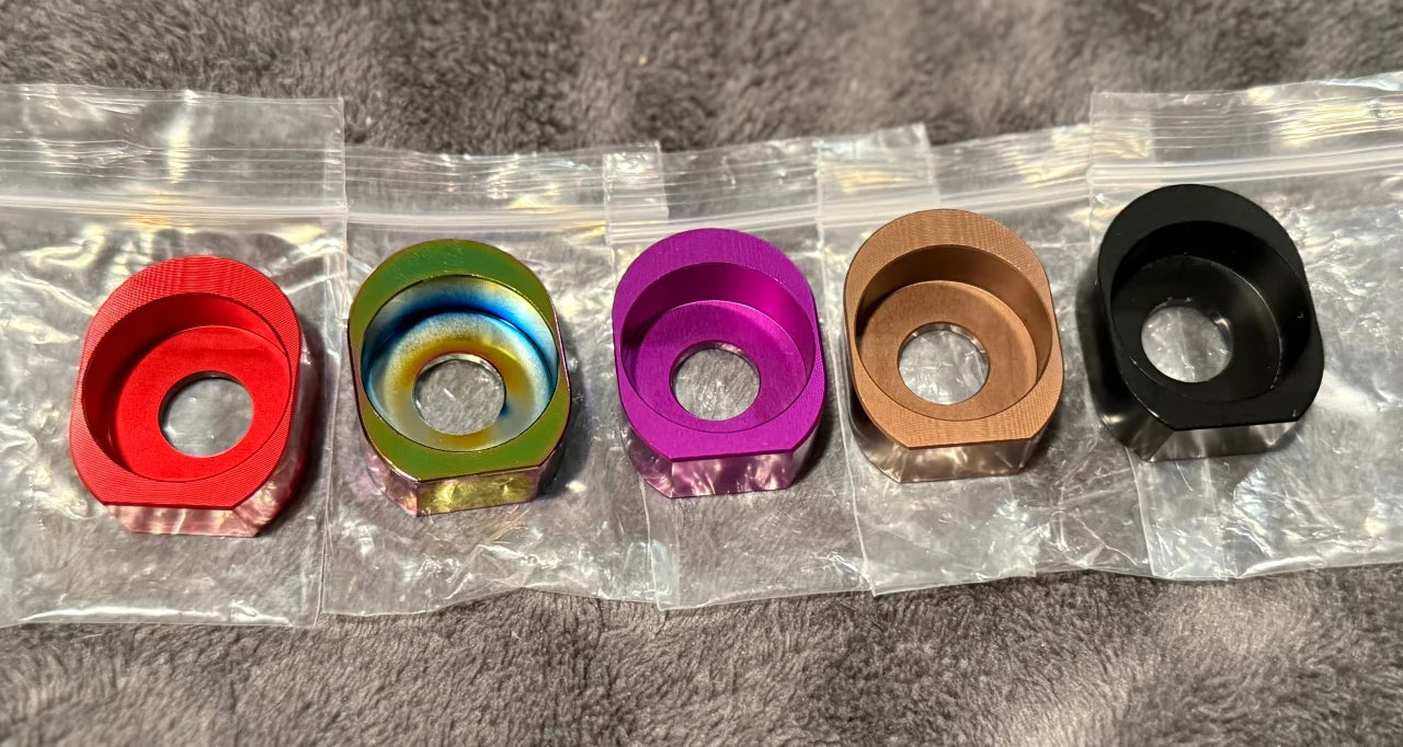 CNC Axle Sliders (Bolt-on extensions)