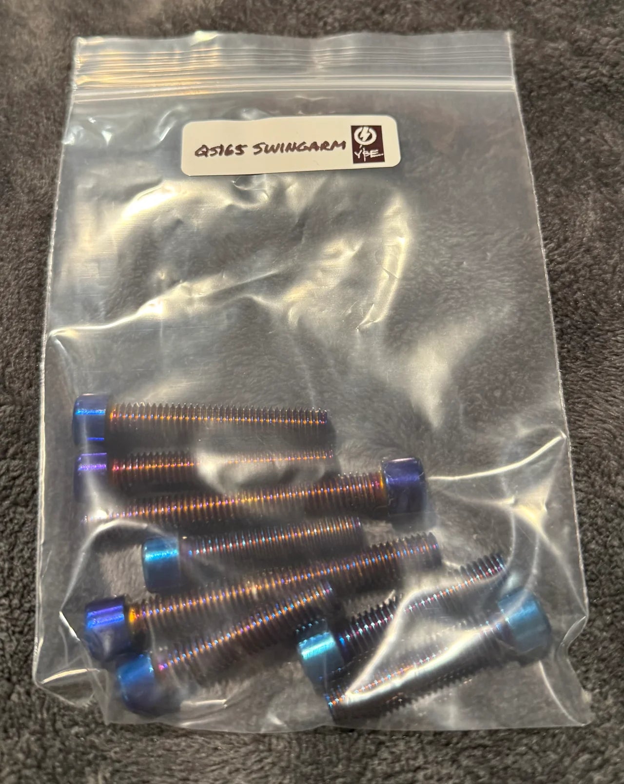 Plated Hardware (Axles, downstems, bolt kits)