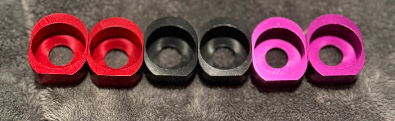 CNC Axle Sliders (Bolt-on extensions)