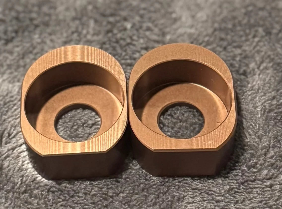 CNC Axle Sliders (Bolt-on extensions)