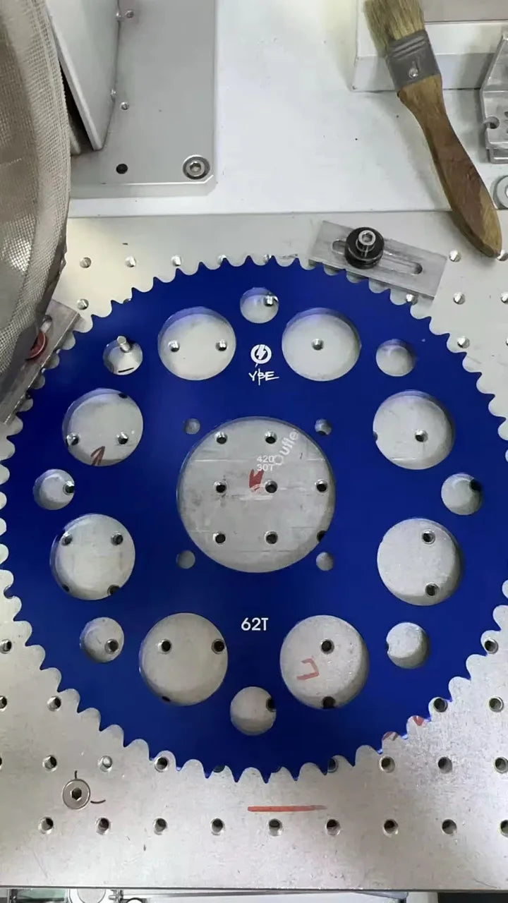 62t CNC 428 Chain Pit Bike Wheel Sprocket (76mmID)