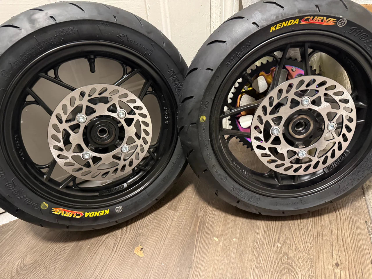 Kenda Curve Aluminum Supermoto Set (10" and 12" options)