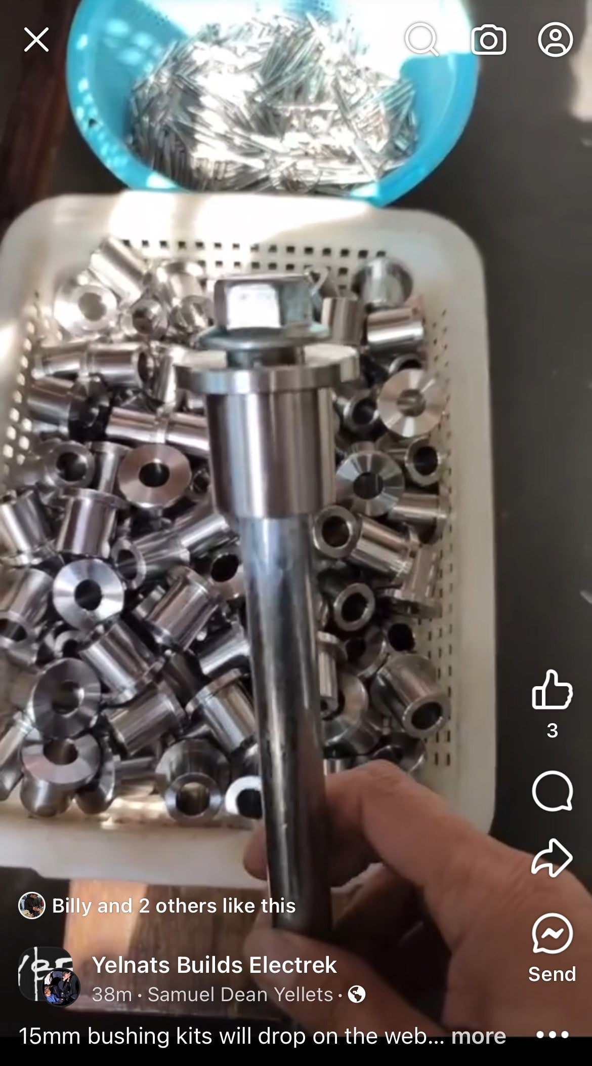 15mm Fork Bushing Kit w Downstem (With Triples Option Available)