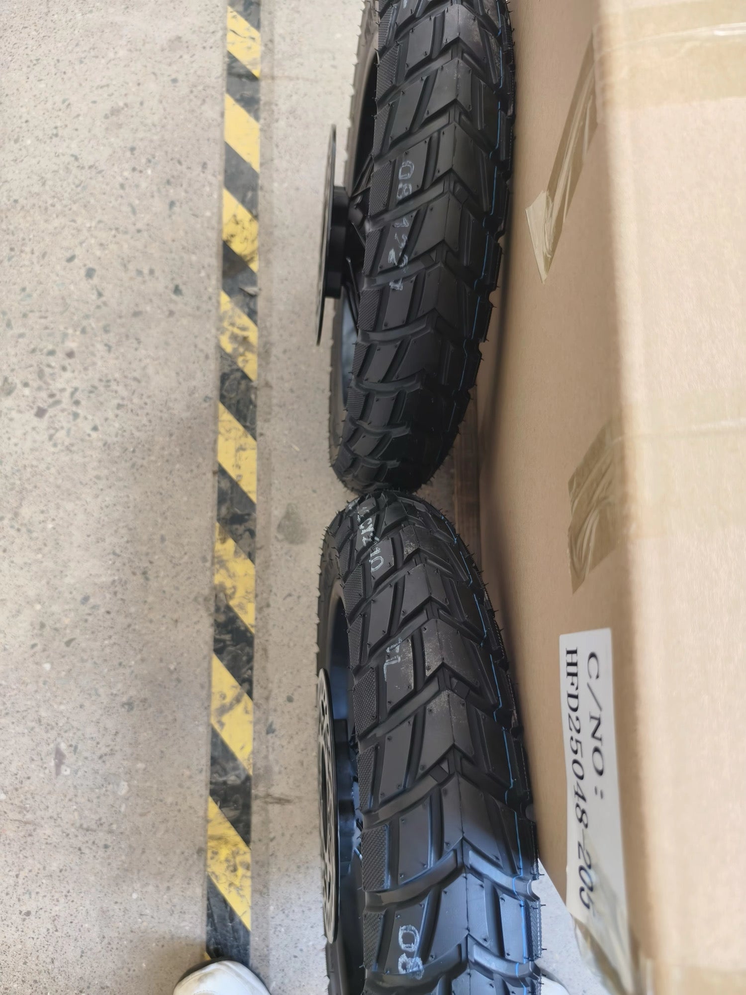 12" Blacked Out Wheel Set