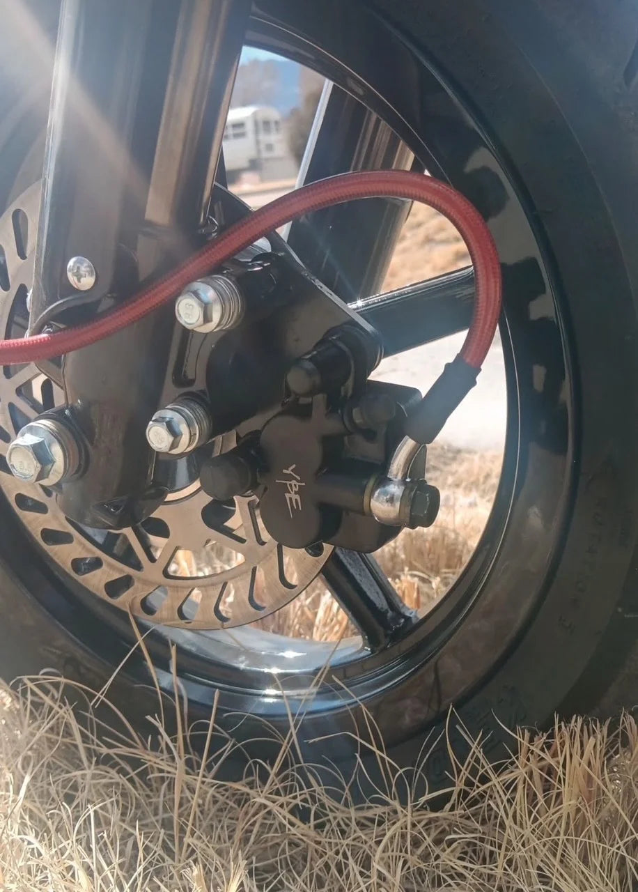 Front Pit Bike Brake w/ rotor (Standard Fork Tubes)