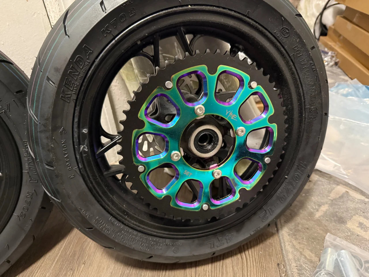Kenda Curve Aluminum Supermoto Set (10" and 12" options)