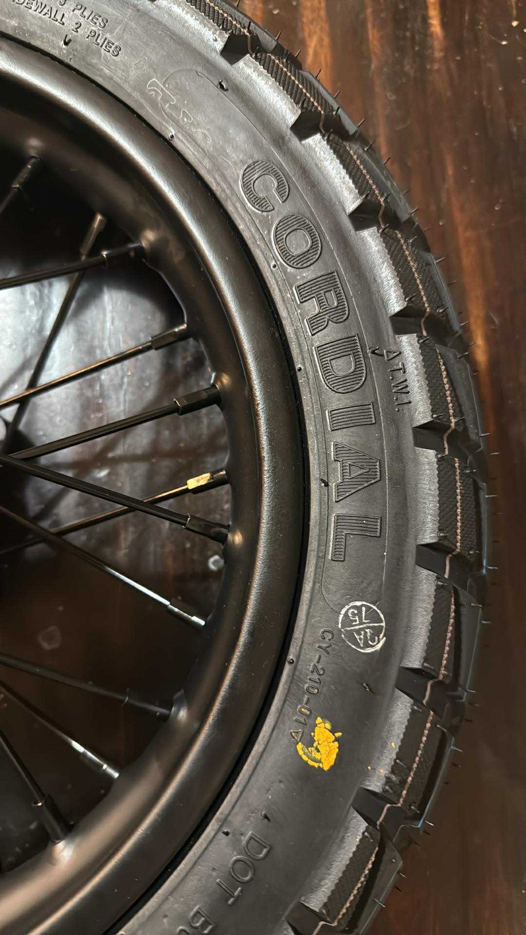 12" Blacked Out Wheel Set
