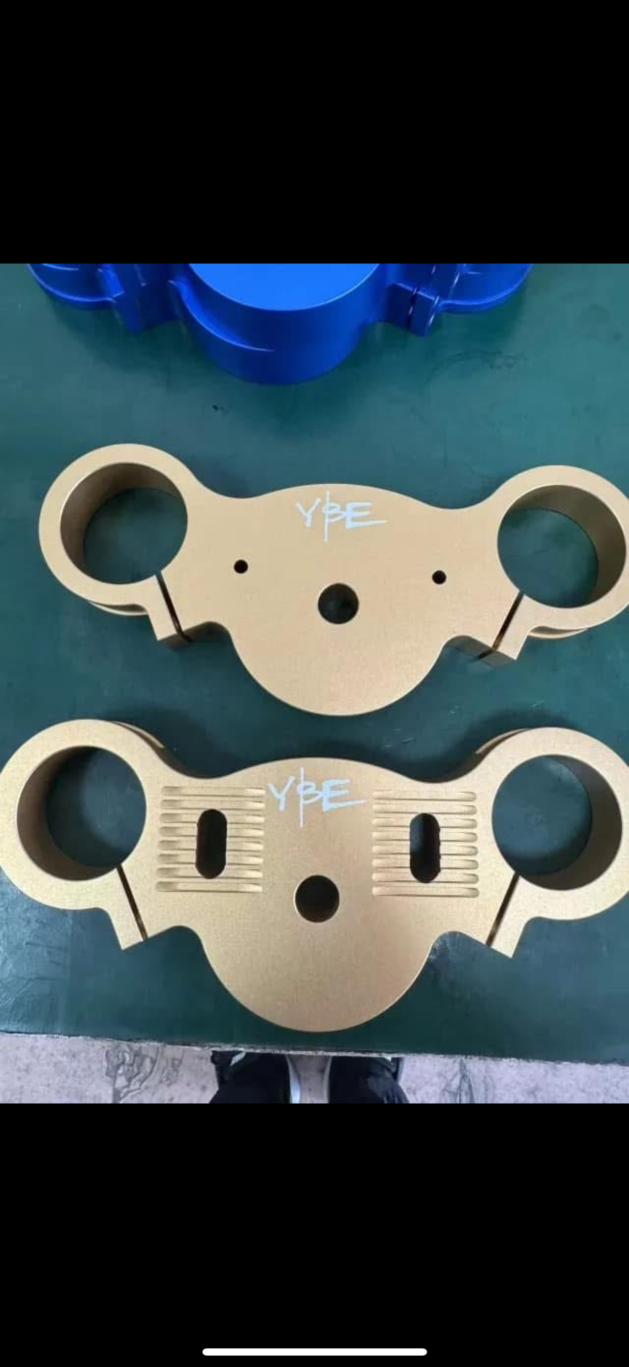 CNC 45/48 Triple Tree Clamps
