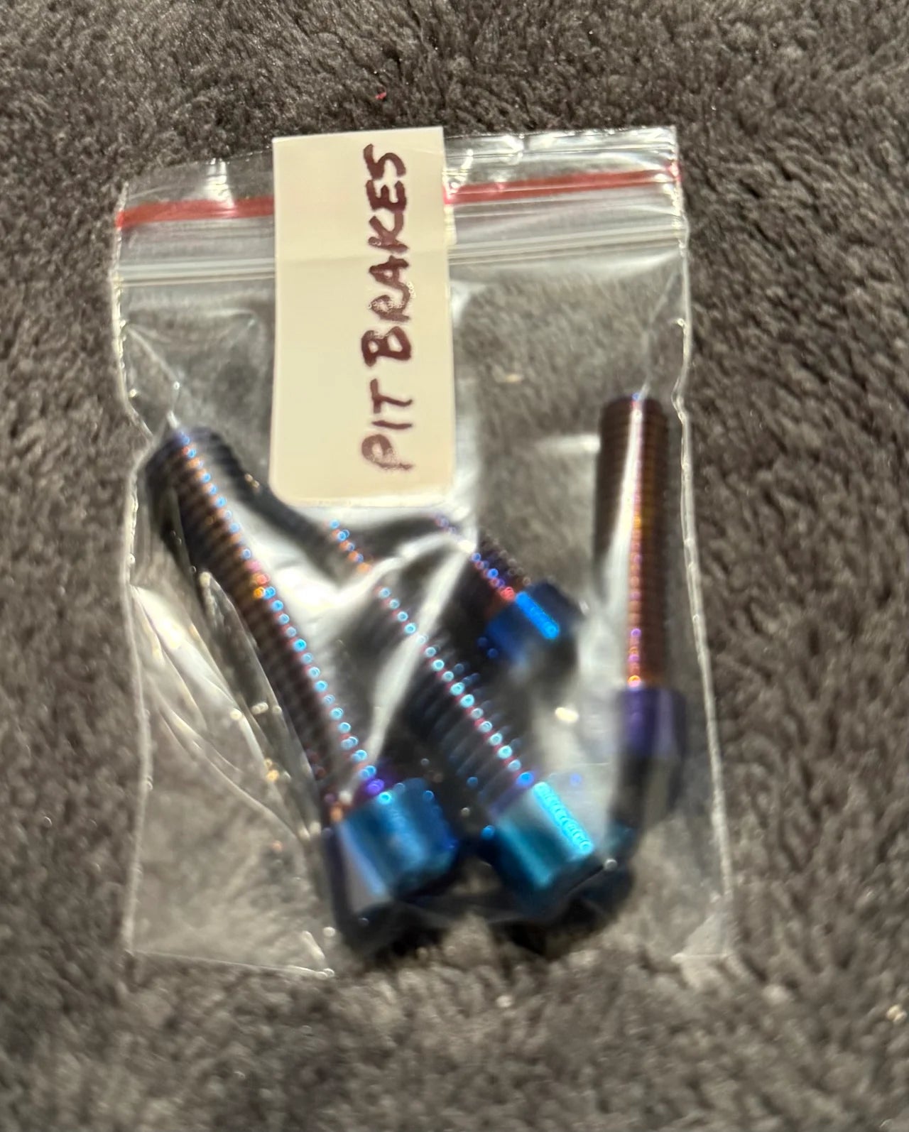 Plated Hardware (Axles, downstems, bolt kits)