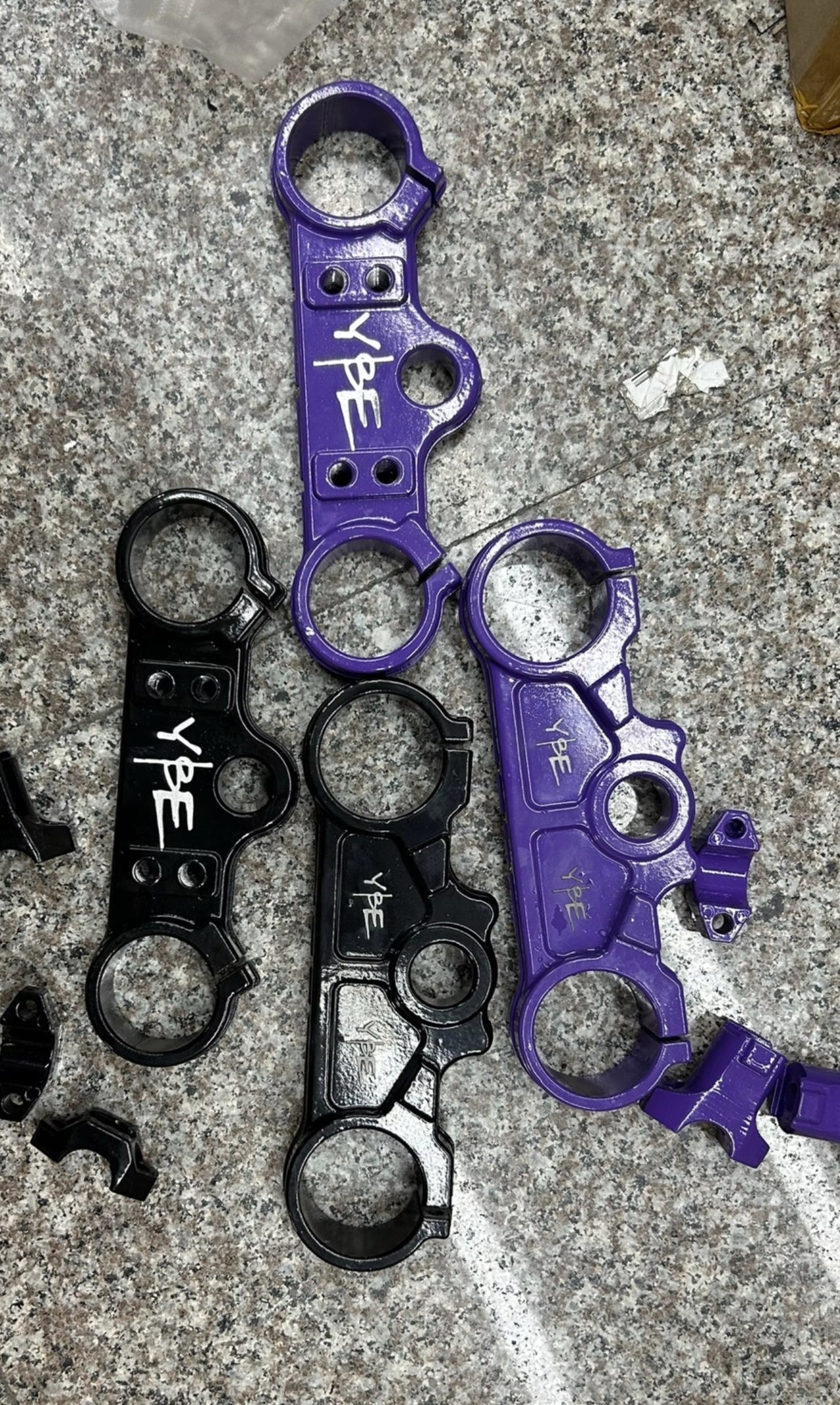 Fork BUDGET Kit w/ Purple Cast Triples