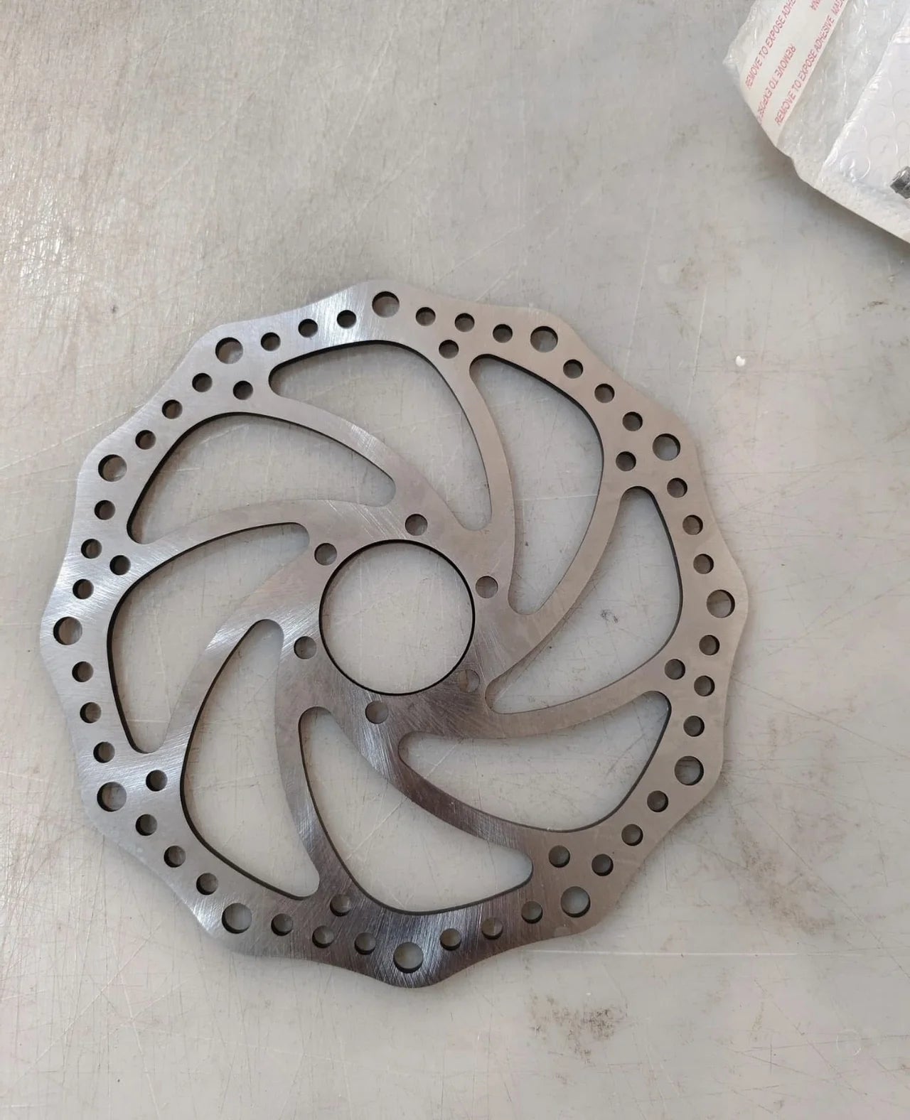 2 Custom 180mm or 190mm PIT BIKE thickness Rotors (Mx/Sx/Rsf fitment)