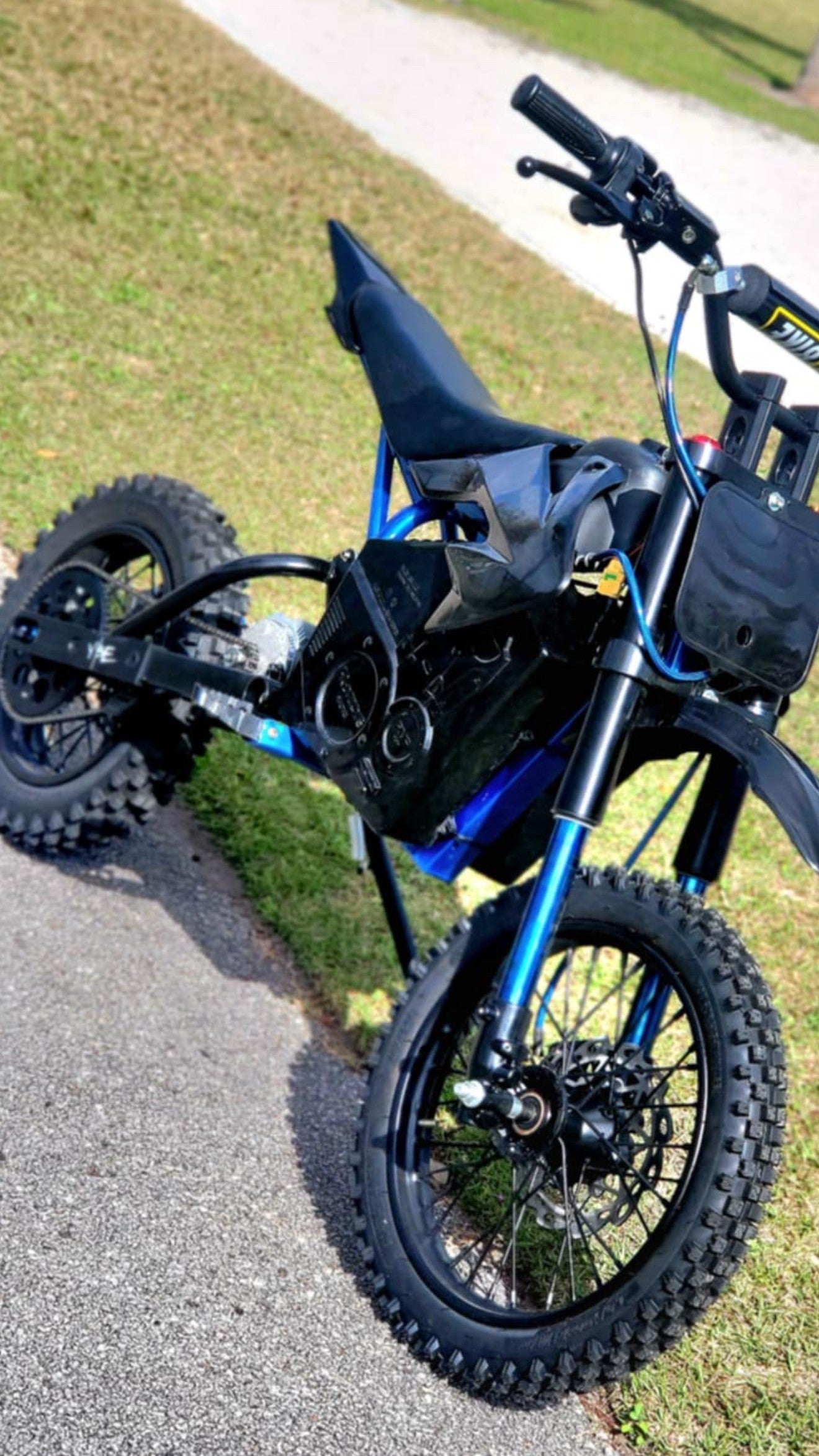 Razor Fork Kit 45/48 Fork Tubes 630mm (Blue electroplate)