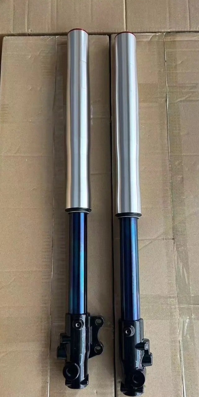 Razor Fork Kit 45/48 Fork Tubes 630mm (Blue electroplate)