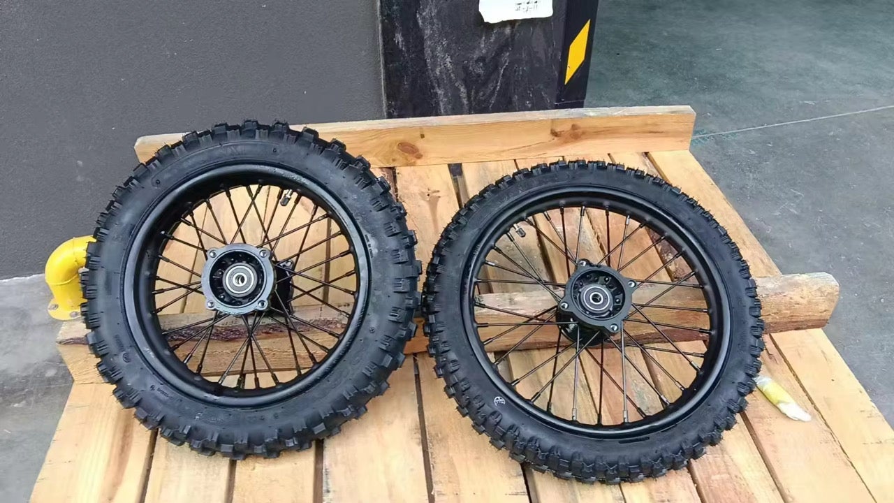 Standard Dirt 14/12 Pit Bike Wheel Set (ALL 5-7 Day Shipping!!)