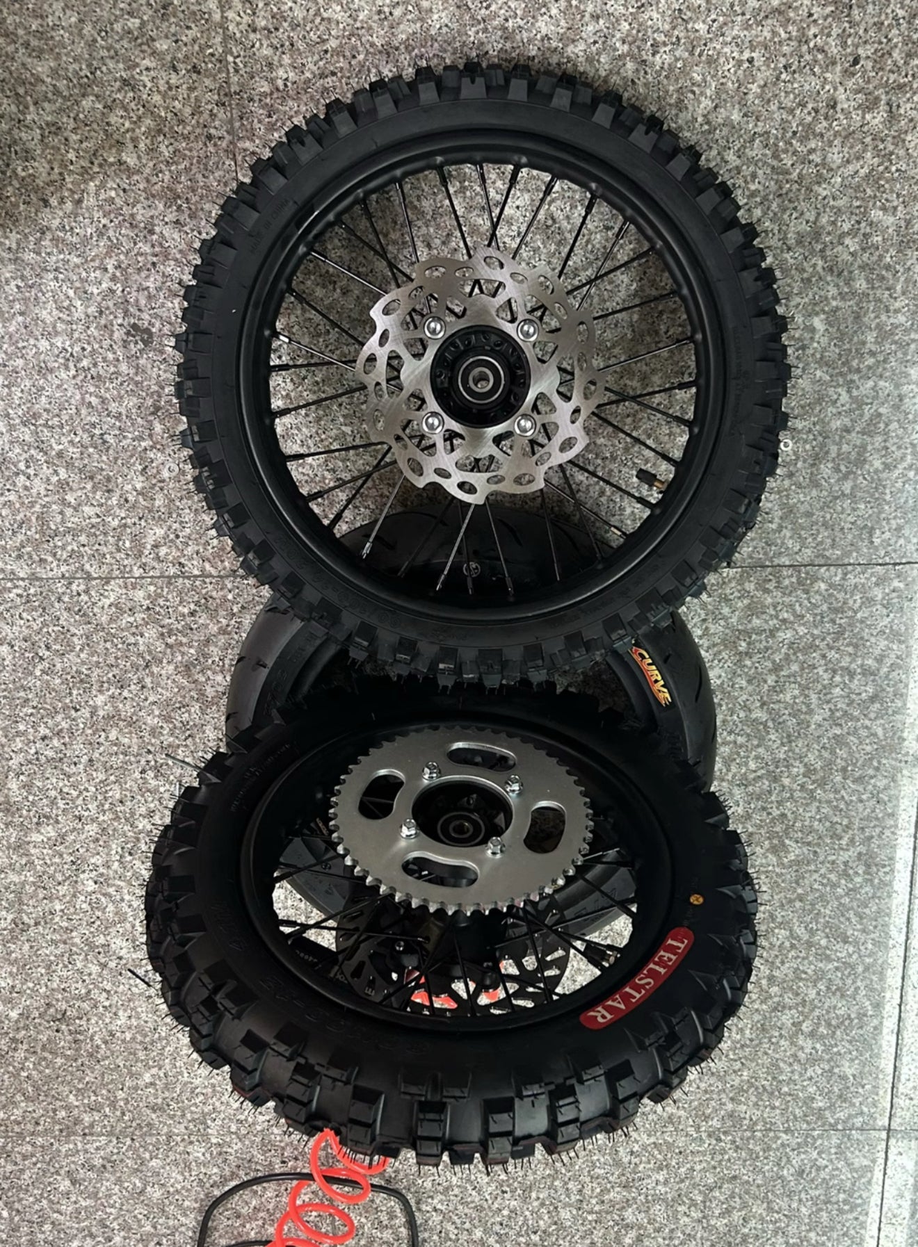 Standard Dirt 14/12 Pit Bike Wheel Set (ALL 5-7 Day Shipping!!)